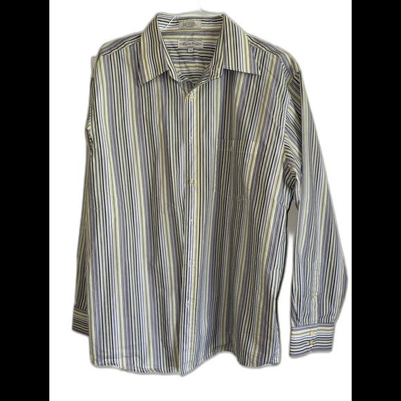 Men's Eighty Eight Dress Shirt Size XL Multi Color - Picture 1 of 5